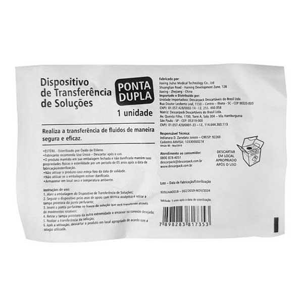 Dispositivo de Transferência de Soluções - Image 4