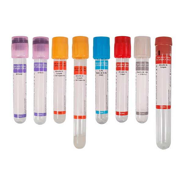 Tubo para Coleta de Sangue a Vácuo